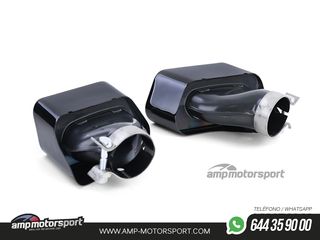 DIFUSOR TRASERO MATE BMW SERIE 5 F10/F11 + COLAS 550 NEGRAS