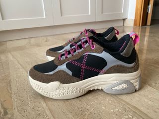 Bambas Munich Mujer Negras y Marrones