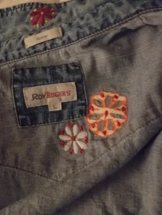 Camicia Roy Roger's Jeans Denim Tg L