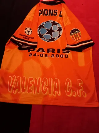 Camiseta Valencia CF Final Copa Europa 2000