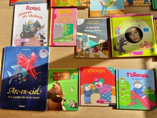 Pack de libros y revistas infantiles francés