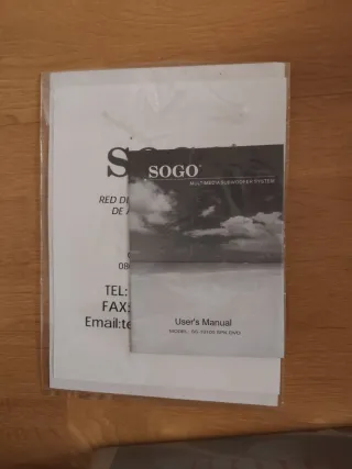 Home Cinema SOGO 5.1 – 800W – Caja original