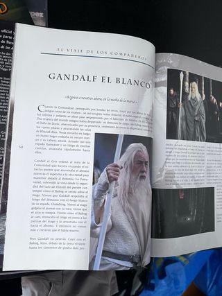 El Señor De Los Anillos álbum de la película 1 y 2