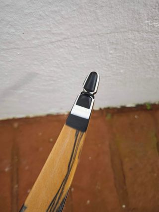 Arco recurvo zurdo White Feather Gallina Take Down