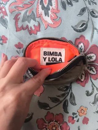 Monedero Bimba y Lola original plateado