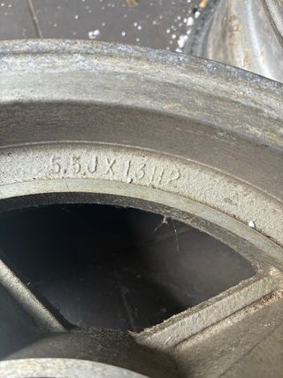 Llantas Fiat Antiguas (Juego de 4)