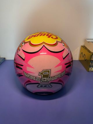 Casco Moto NZi Chupa Chups Rosa