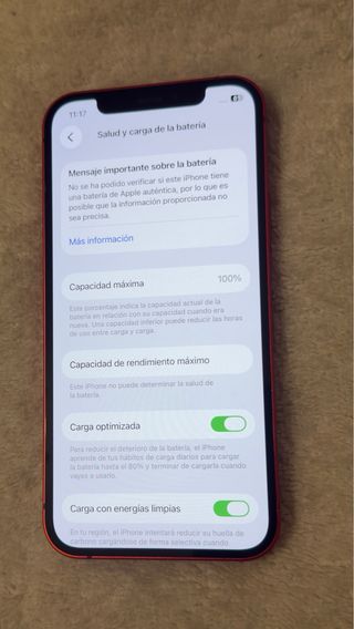 iPhone 12 de 128GB Rojo