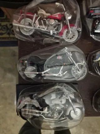 Lote 9 Motos Miniatura Colección