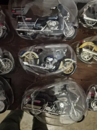 Lote 9 Motos Miniatura Colección