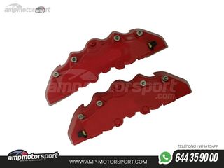 CUBRE PINZAS DELANTEROS 4 PISTONES ROJOS