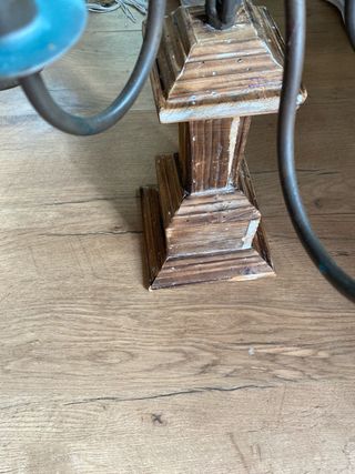 Candelabro estilo rústico 9 brazos