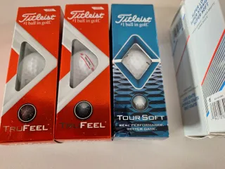 Lote de bolas de golf nuevas