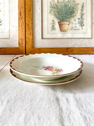 Vajilla HBCM Montereau Muguette 12 Platos