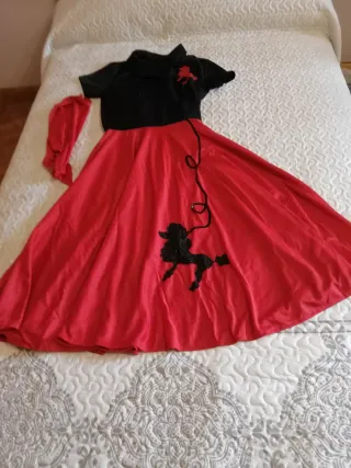 Disfraz Rock and Roll 50s.  Talla P