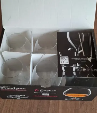 6 Bicchieri Cognac Luigi Bormioli