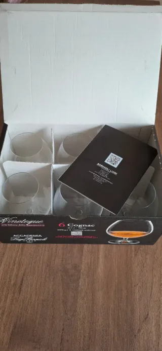 6 Bicchieri Cognac Luigi Bormioli