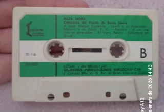 Casete Raza Mora Carnavales Cádiz 1978 ● 1 premio