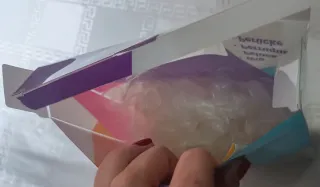 Peluca rizada blanca Nueva, 6€!!