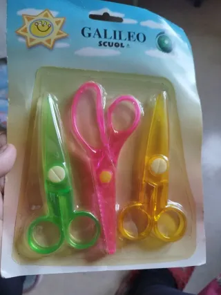 Set 3 forbici Galileo Scuola