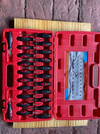 Juego extractores terminales 23 piezas