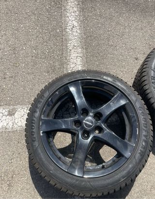 Llantas Borbet 16 + Neumáticos Invierno Goodyear