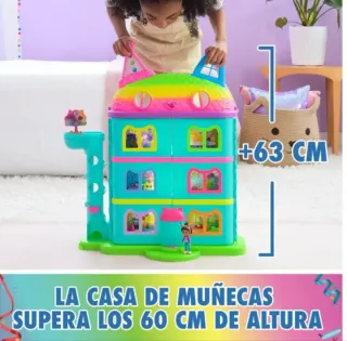 Casa delle Bambole di Gabby Arcobaleno di Gabby's Dollhouse