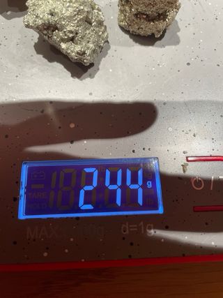 Pirite grezzi minerali