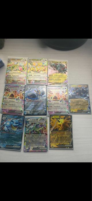 Lote Cartas Pokémon EX Español.