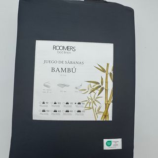 Juego de sábanas de bambú 300 hilos - 150 cm