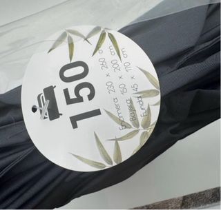 Juego de sábanas de bambú 300 hilos - 150 cm