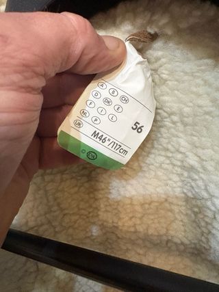 Cappotto montone shearling scamosciato vera pelle