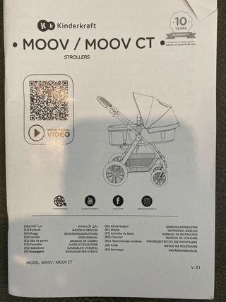 Carrito Bebé Kinderkraft MOOV 3 en 1