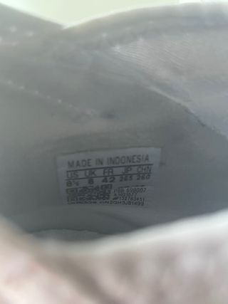 Botas de fútbol Adidas Predator Talla 42 Blancas