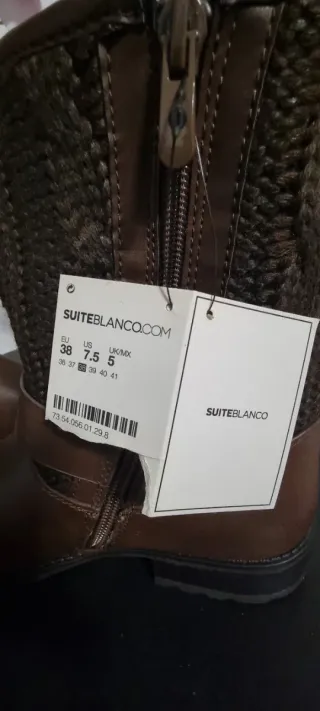 Botas marrones de mujer