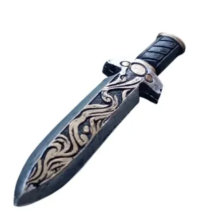 Pugnale giocattolo cosplay in schiuma PU 33 cm