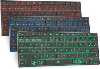 Teclado Rii X9 Aluminio Bluetooth Portátil