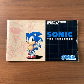 Sonic the Hedgehog Sega Mega Drive PAL
