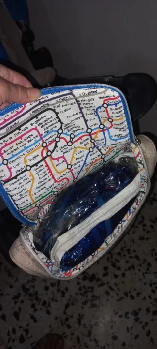 Carrito de bebé n-go azul y beige