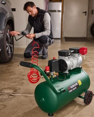 PARKSIDE - Compresor 8 Bar / 24 L