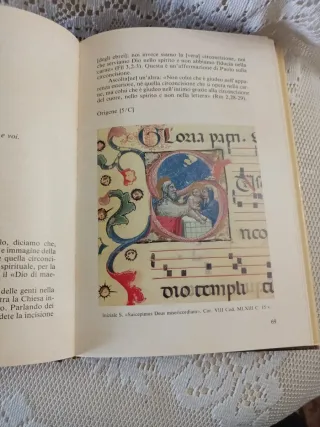 Libro con miniature.. la bibbia di natale.
