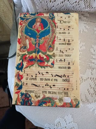 Libro con miniature.. la bibbia di natale.