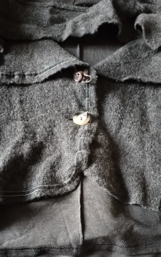 Cardigan Vintage Lana Grigio