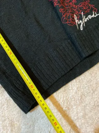 Vestido sin mangas cuello alto estampado