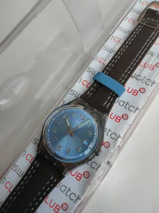 Swatch Choco GM415 Nuevo Azul/Negro