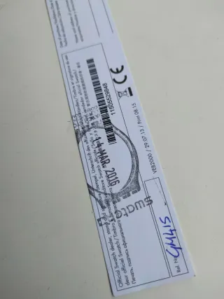 Swatch Choco GM415 Nuevo Azul/Negro