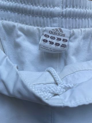 Adidas Track Pants Vintage - Triple White Retro