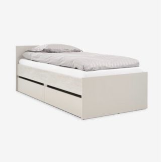 Cama individual con almacenaje