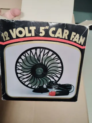 Ventilador Coche Vintage