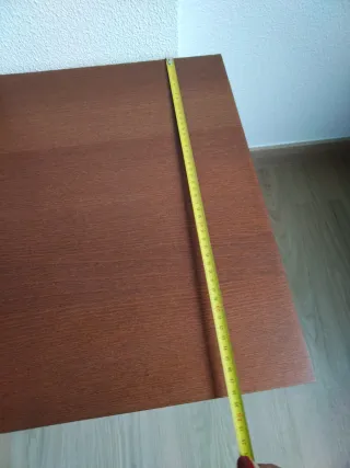 Mesita de noche Ikea marrón